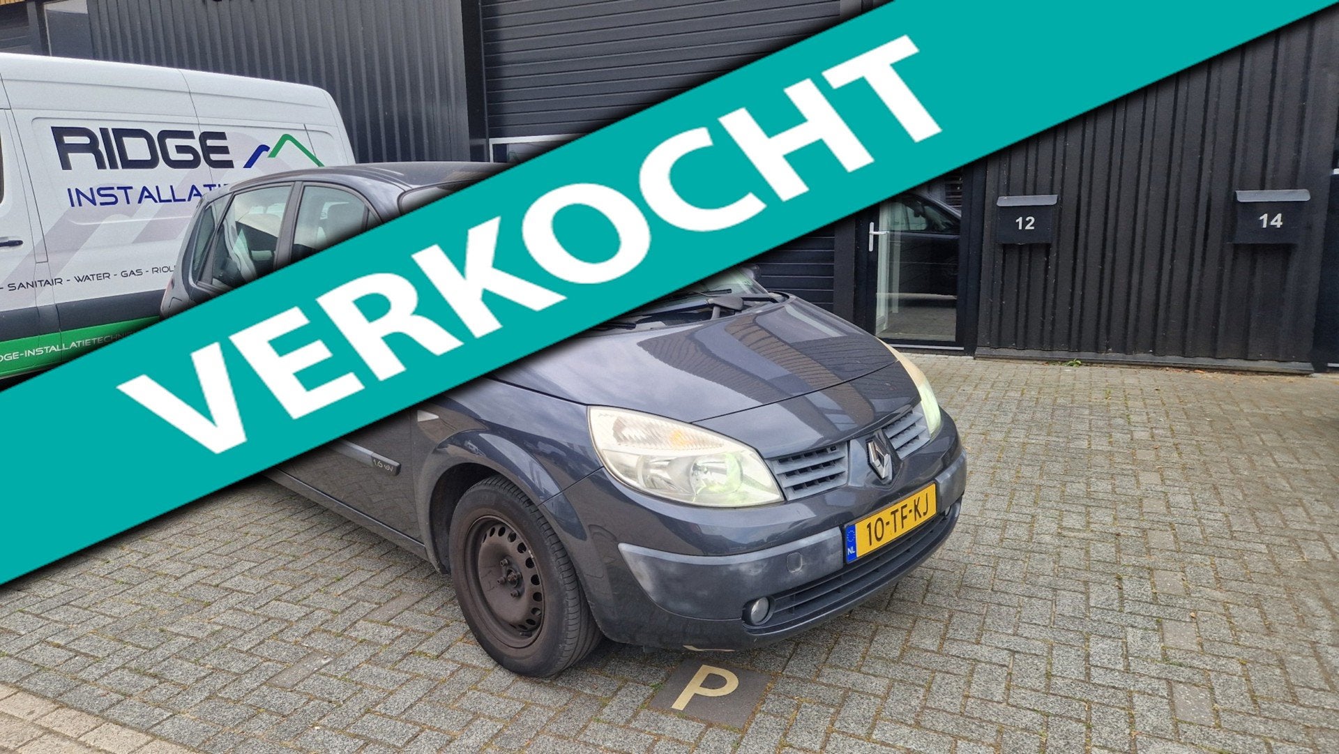 Renault Scénic 1.6-16V Business Line Airco, Voorwielaandrijving, Stof, Gebruikt, 1295 kg