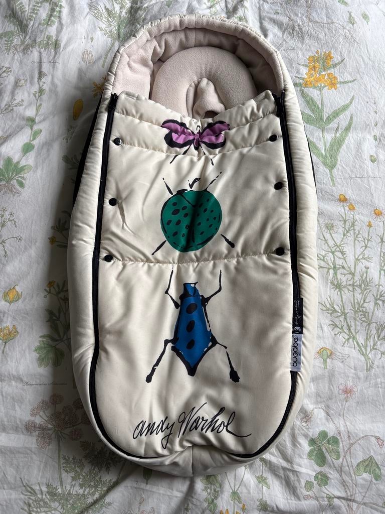 Bugaboo Voetenzak Andy Warhol Bugs Collectie, Kinderen en Baby's, Kinderwagens en Combinaties, Ophalen of Verzenden, Zo goed als nieuw