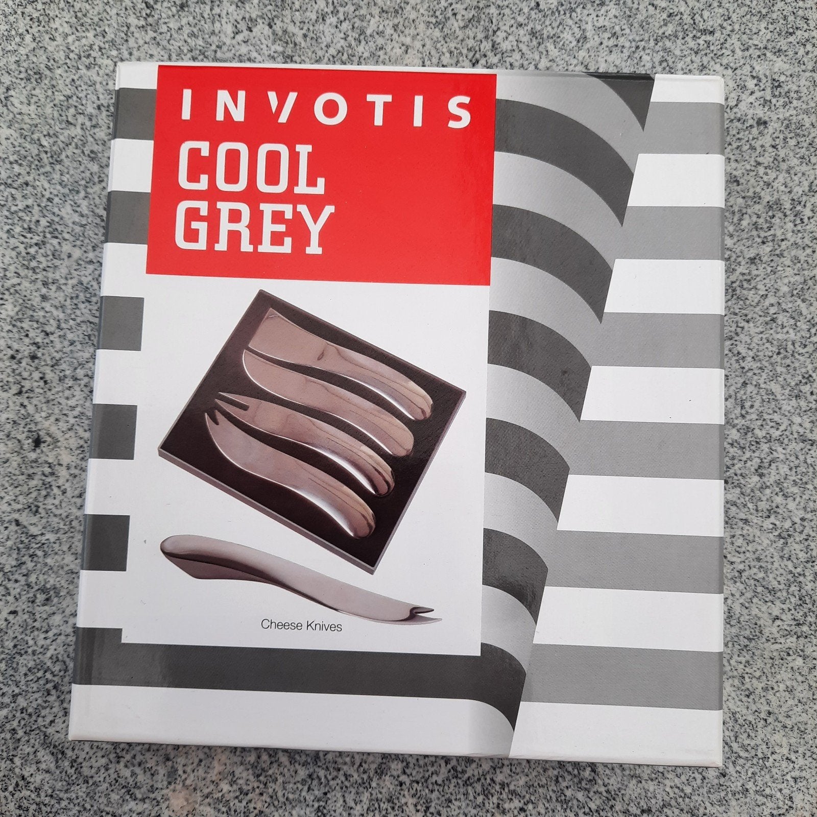 Invotis design kaas mesjes, Overige typen, Ophalen of Verzenden, Zo goed als nieuw, Overige materialen