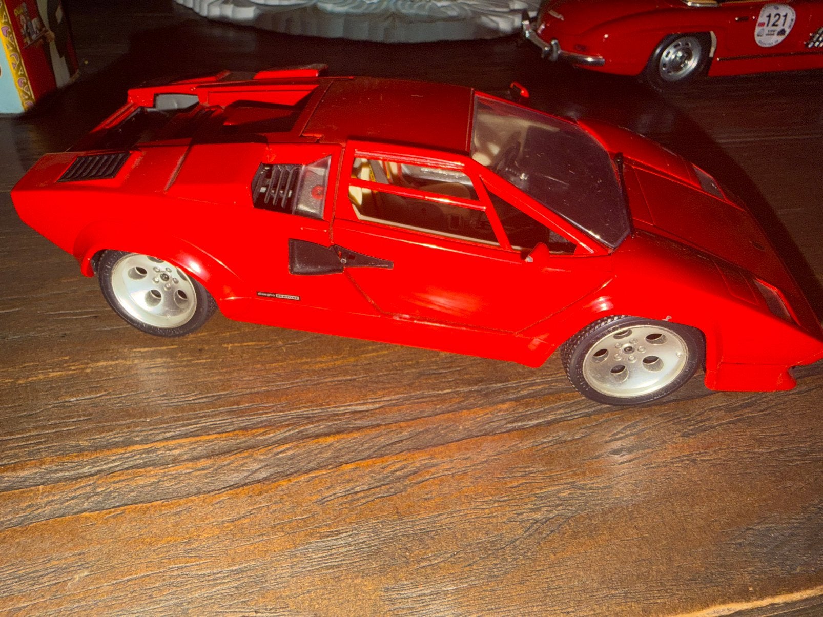 Bburago lamborgini countach 1:18., Ophalen of Verzenden, Zo goed als nieuw, Bburago