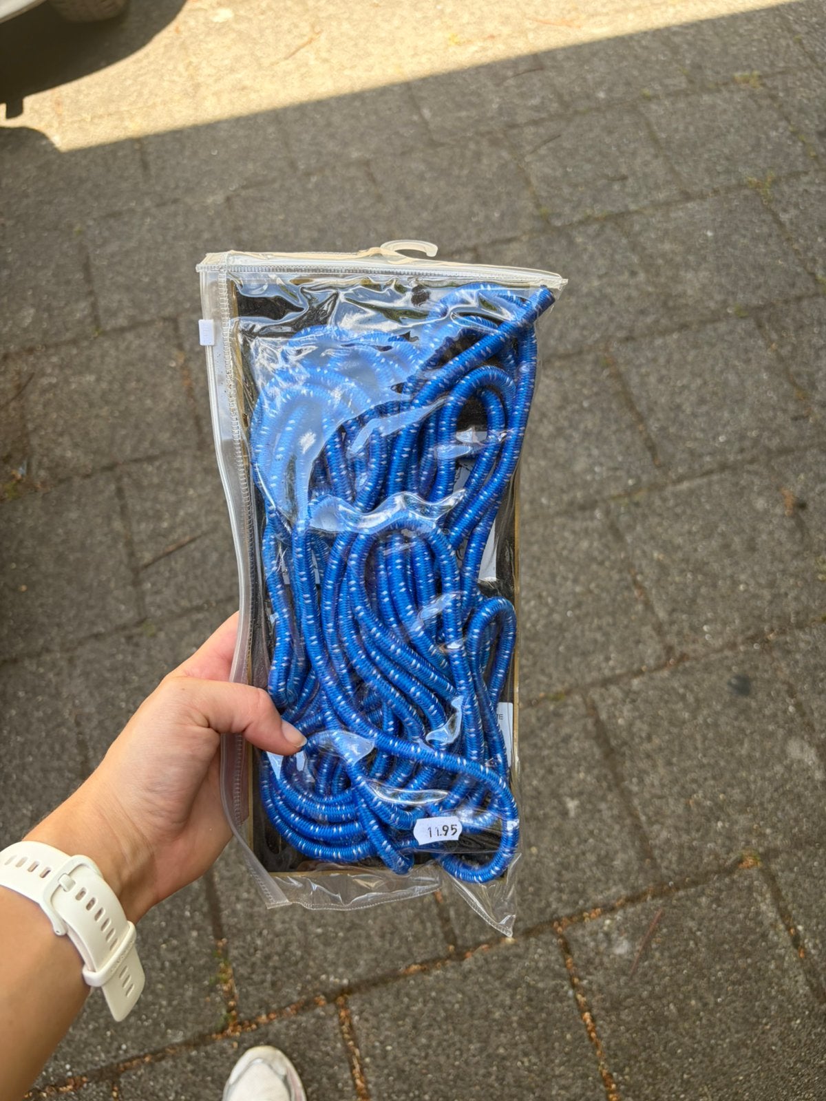 Longeer bijzettouw, Dieren en Toebehoren, Paarden en Pony's | Hoofdstellen en Tuigage, Ophalen, Zo goed als nieuw