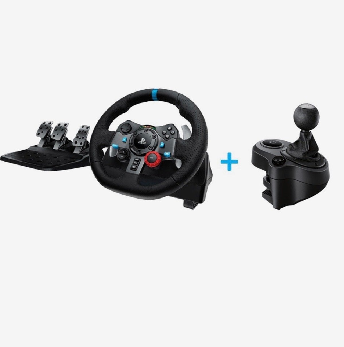 Logitech G29 racestuur met pedalen en shifter, Racestuur, Nieuw, Force feedback, Logitech
