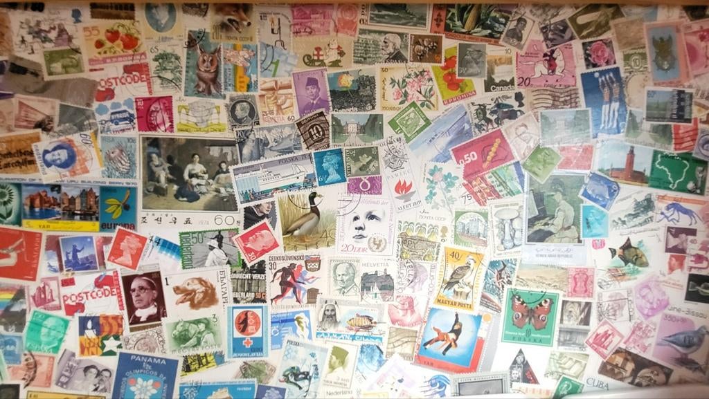 Mooie postzegel pakketten afgeweekt - Wereldwijd, Postzegels en Munten, Postzegels | Volle albums en Verzamelingen, Ophalen of Verzenden