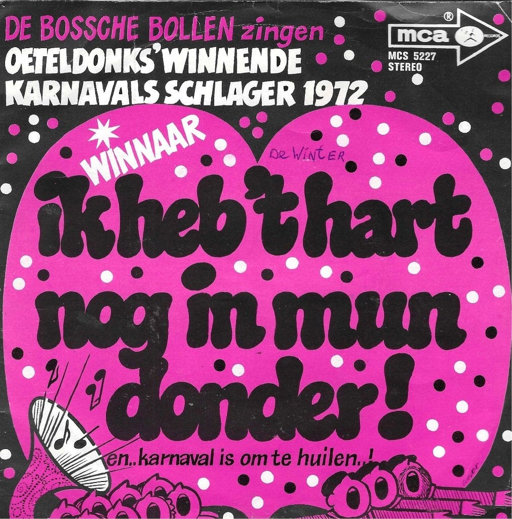 vinyl  single   De Bossche Bollen, Ophalen of Verzenden, Gebruikt, Pop
