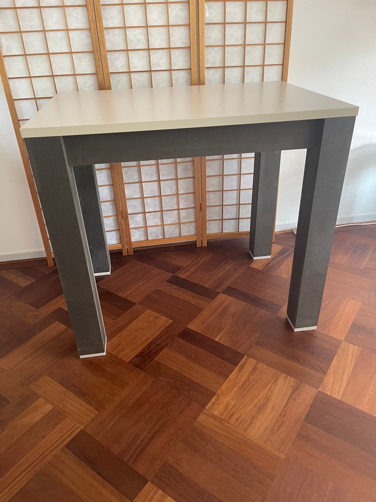 Mooie (keuken)tafel, Ophalen, Kunststof, 50 tot 100 cm, Zo goed als nieuw
