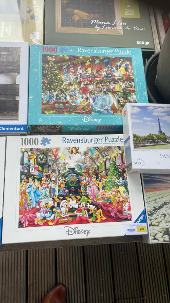 Grote puzzelcollectie, diverse merken en aantallen stukjes, Ophalen of Verzenden, 500 t/m 1500 stukjes, Zo goed als nieuw, Legpuzzel