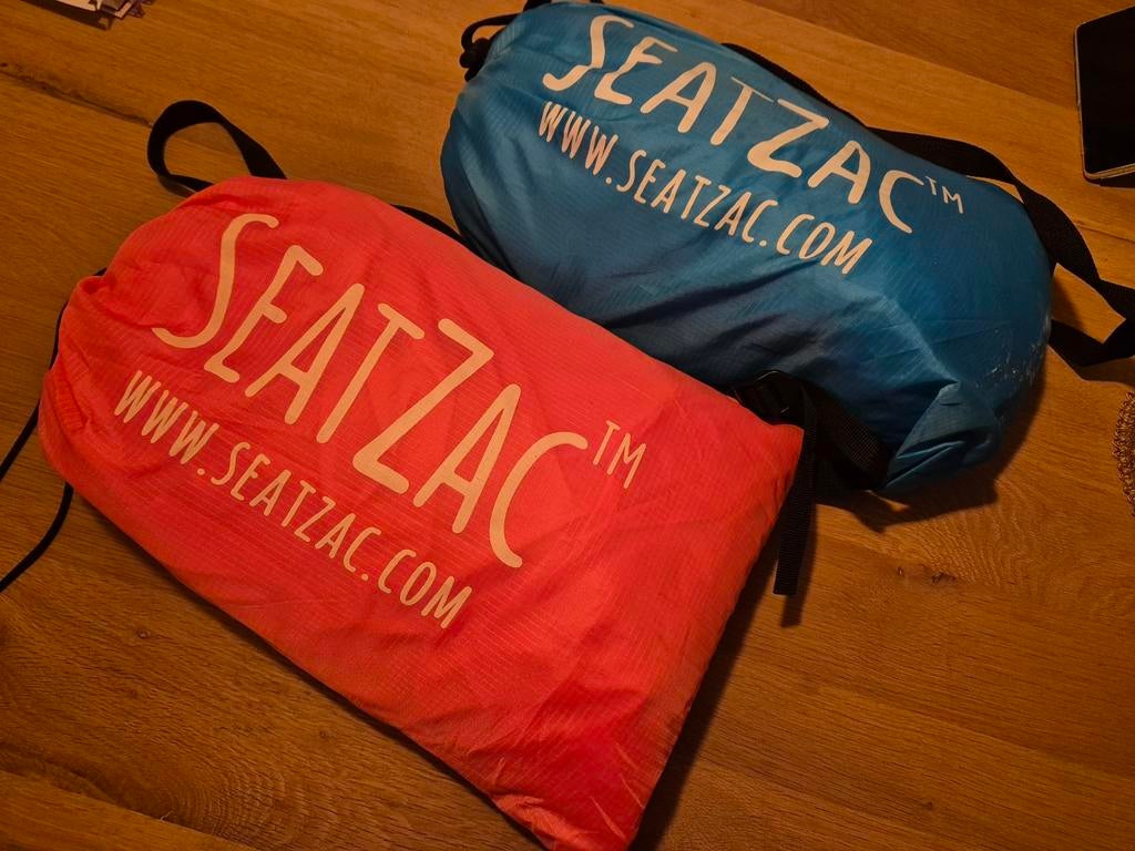 SeatZac zitzakken - Roze en Blauw (2 stuks), Ophalen