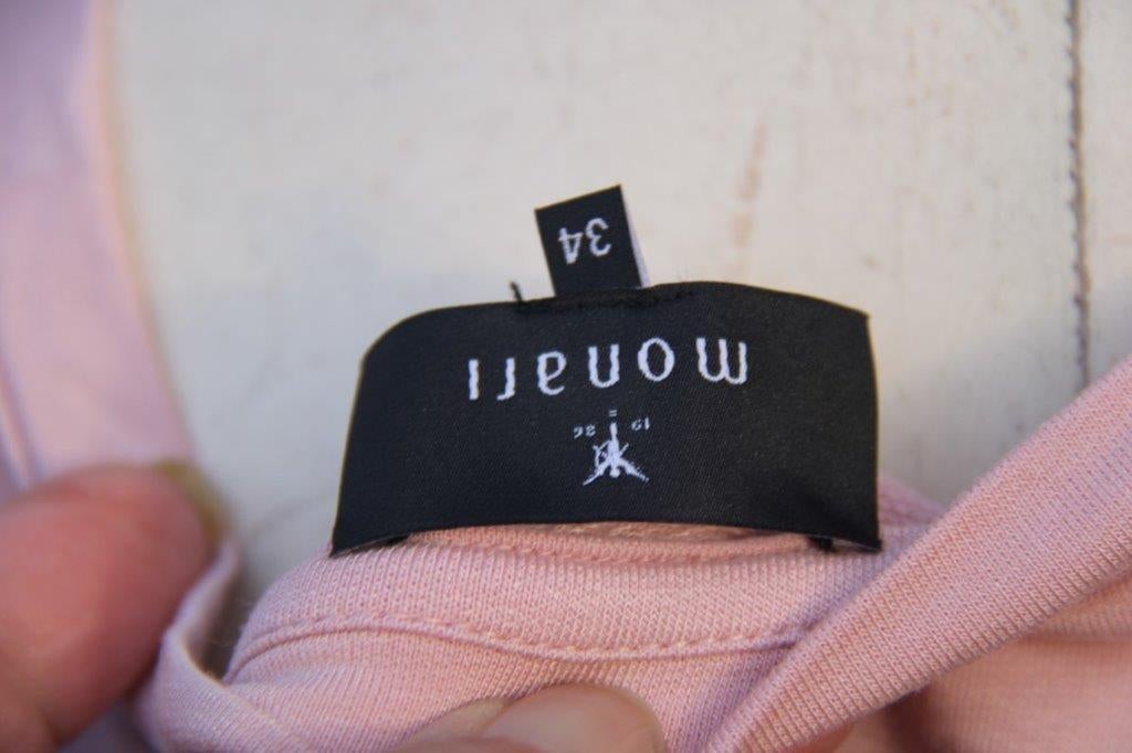 T-Shirt roze Monari mt 34 Vaste prijs AANBIEDING, Kleding | Dames, Monari, Ophalen of Verzenden, Zo goed als nieuw, Korte mouw