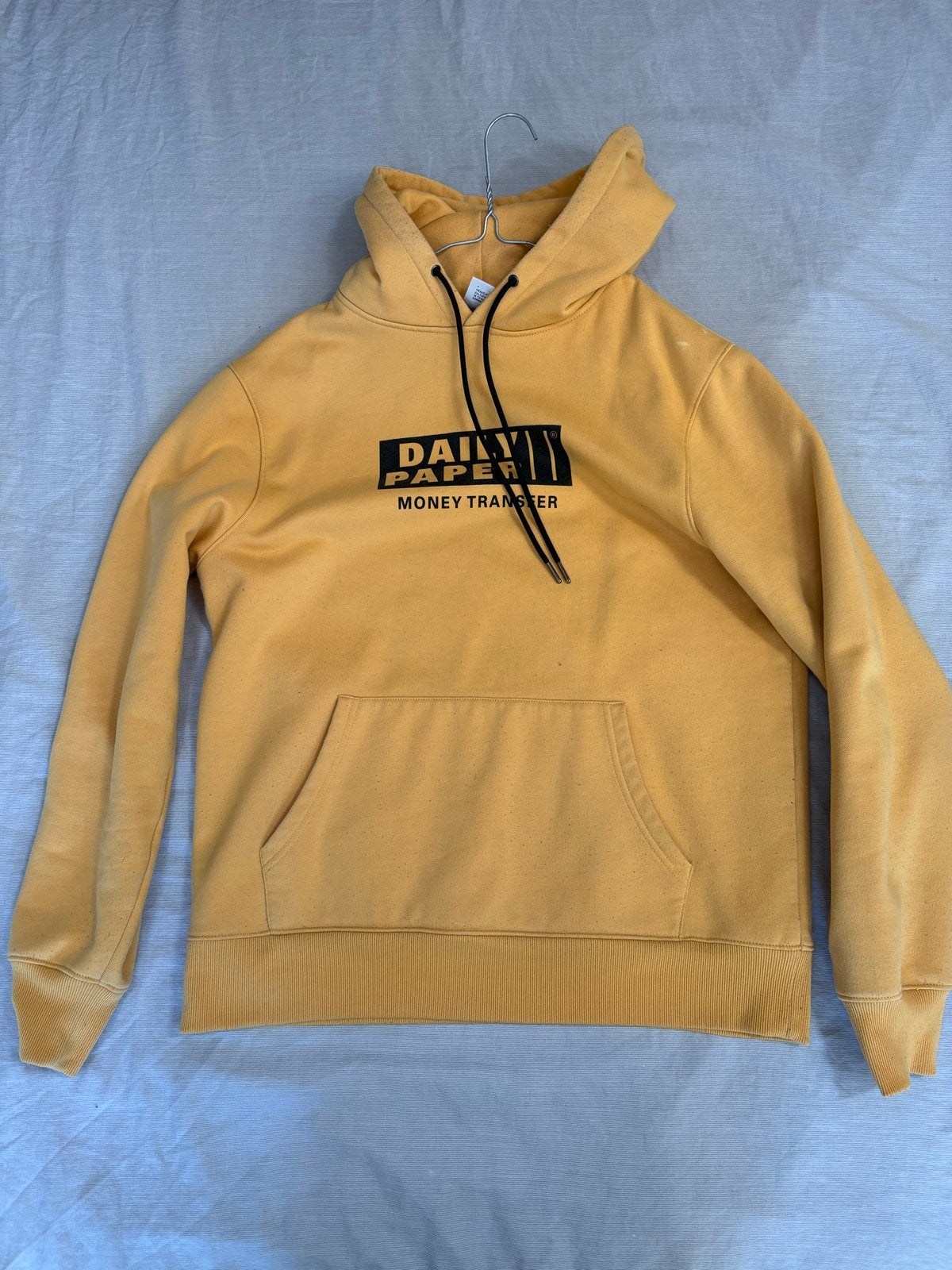 Daily Paper Hoodie Geel - Maat L, Verzenden, Gedragen, Maat 52/54 (L), Geel