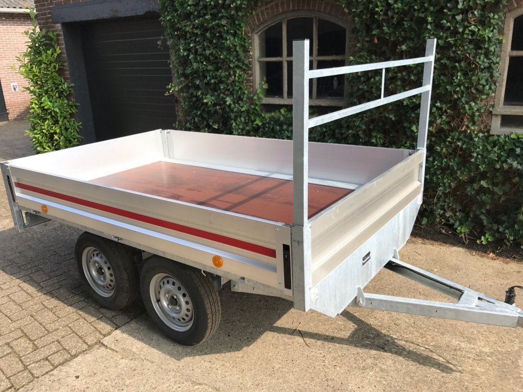 Tijdelijke ACTIEPRIJS Plateauwagen tandemasser B rijbewijs, Auto diversen, Aanhangers en Bagagewagens, VDM, Nieuw, Info@vdm-trailers.be