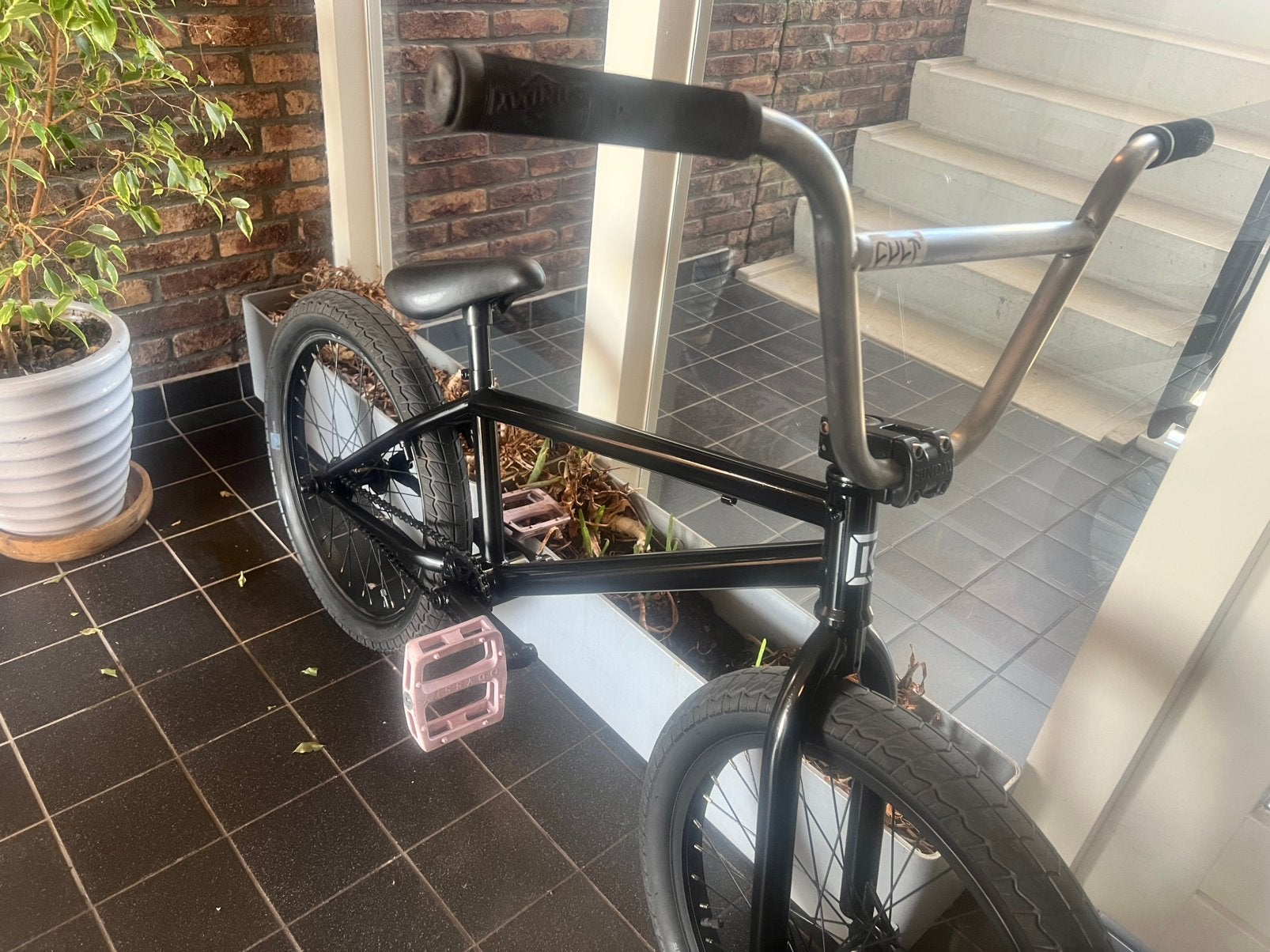 BMX Professionele (Custom), Fietsen en Brommers, Fietsen | Crossfietsen en BMX, Ophalen, 16 tot 20 inch, Staal, Stuur 360° draaibaar