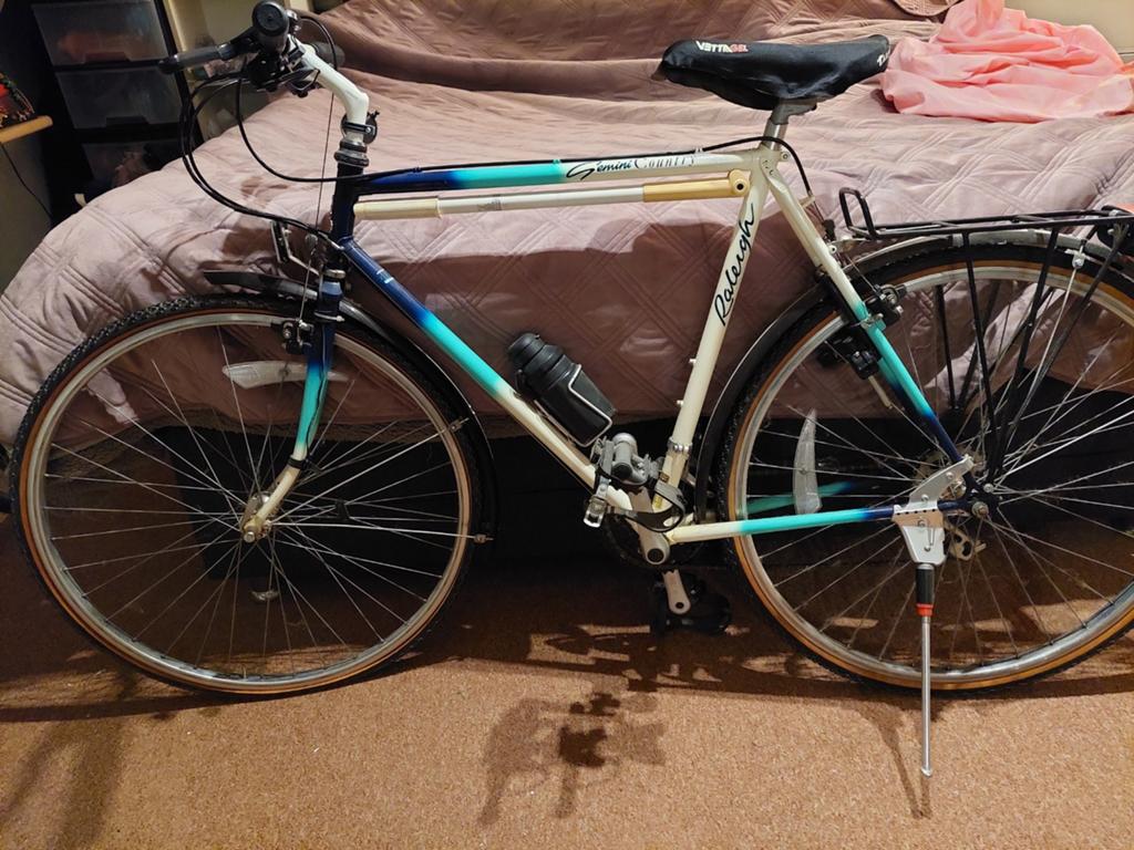 Rally heren fiets shimano schakelen in goede staat maat 53, Fietsen en Brommers, Ophalen of Verzenden