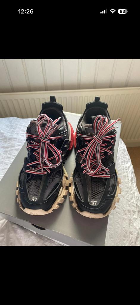 Balenciaga schoenen, Ophalen of Verzenden, Zo goed als nieuw, Zwart, Sneakers of Gympen