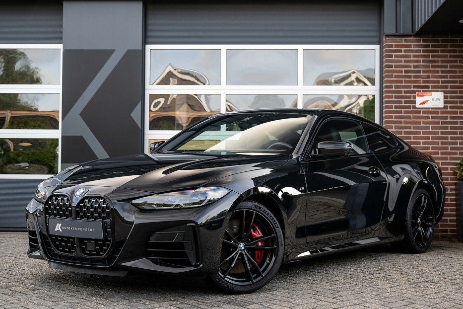 BMW 4 Serie M440i Coupé M Sport Pro | Facelift | Curved Dis, Automaat, Achterwielaandrijving, Gebruikt, 4-Serie