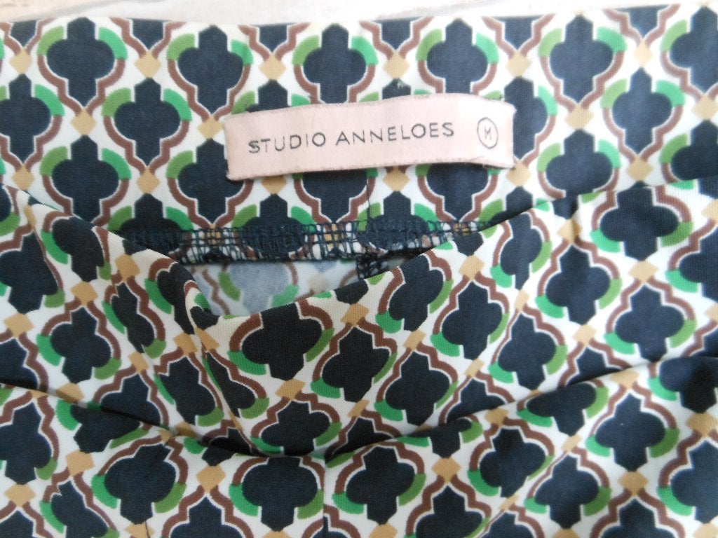 Mooie STUDIO ANNELOES broek van travelstof, Maat 38/40 (M), Meerkleurig, Ophalen of Verzenden, Zo goed als nieuw