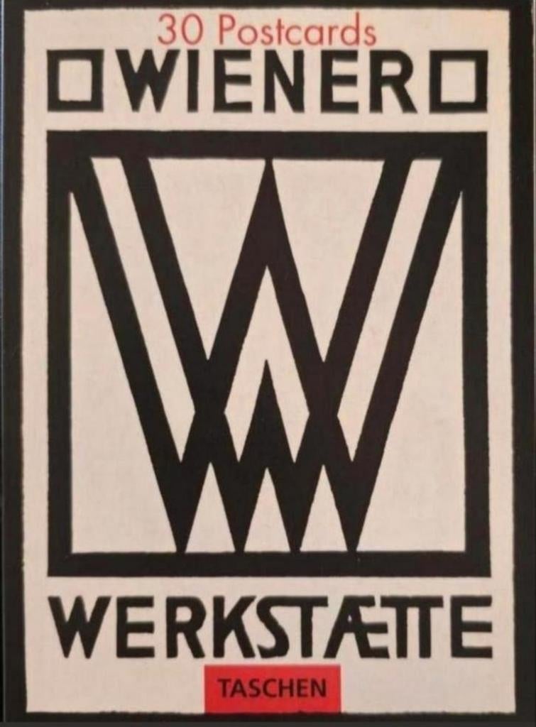 30 POSTCARDS of the WIENER WERKSTÄTTE Taschen, Boeken, Verzenden, Zo goed als nieuw