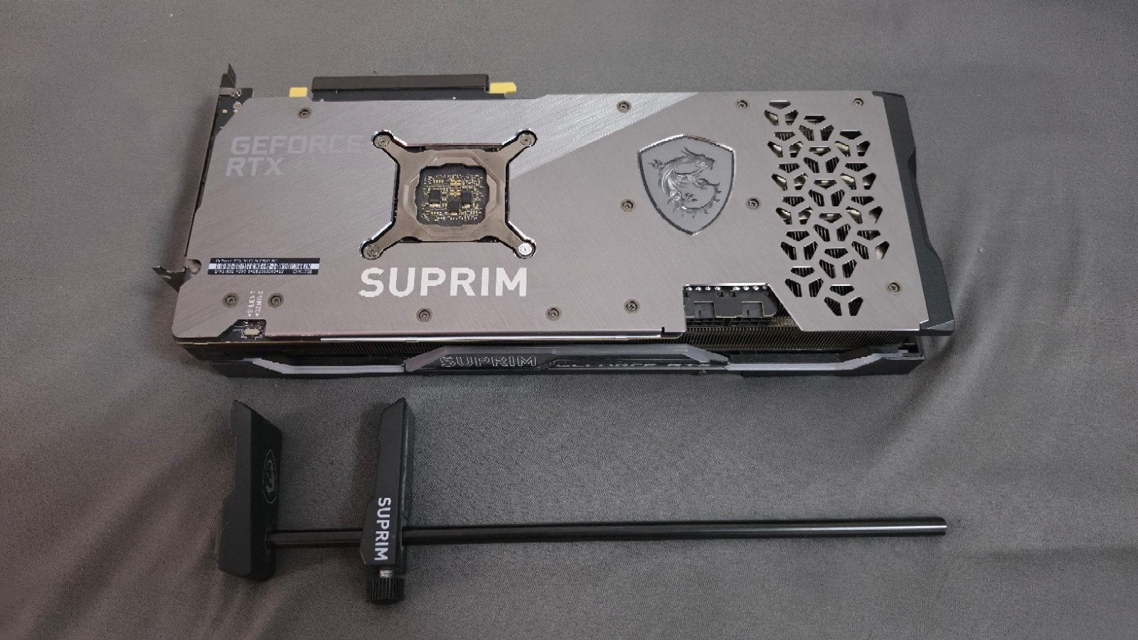 MSI RTX 3070 SUPRIM X 8gb Videokaart, GDDR6, PCI-Express 4, Ophalen of Verzenden, Zo goed als nieuw