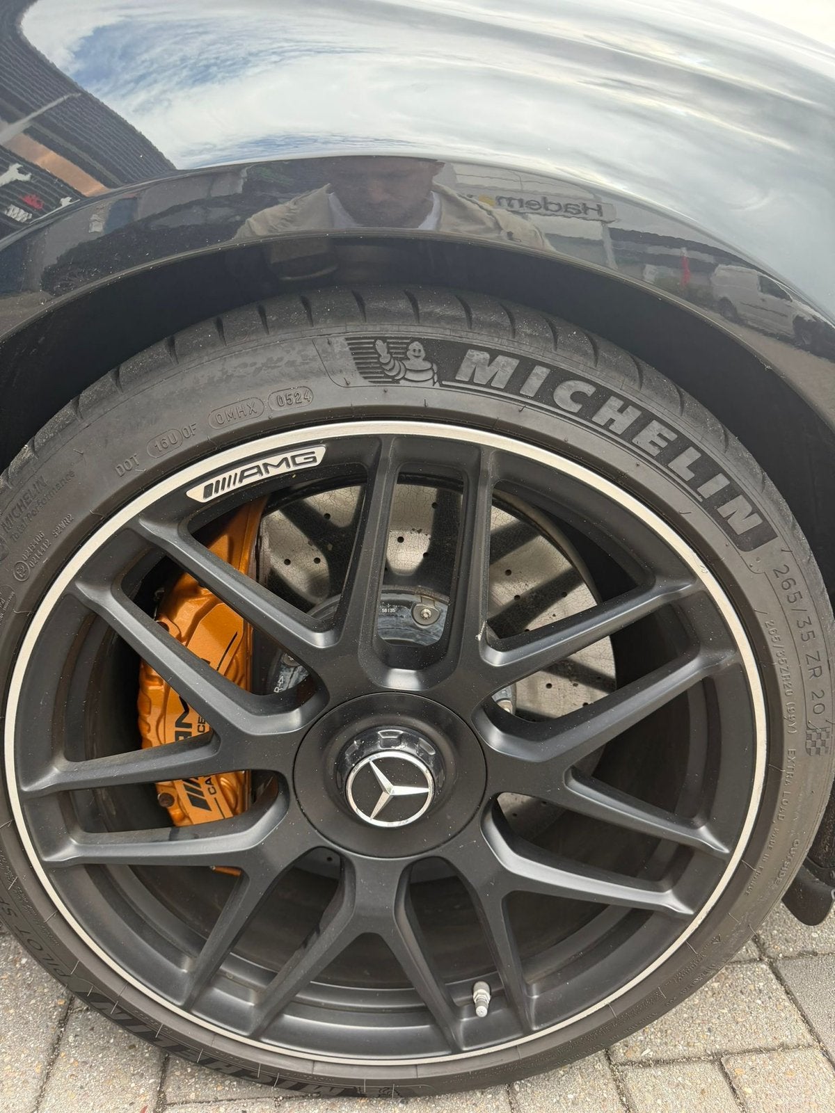 Mercedes AMG carbon keramisch Remschijf A2314211612, Ophalen, Gebruikt