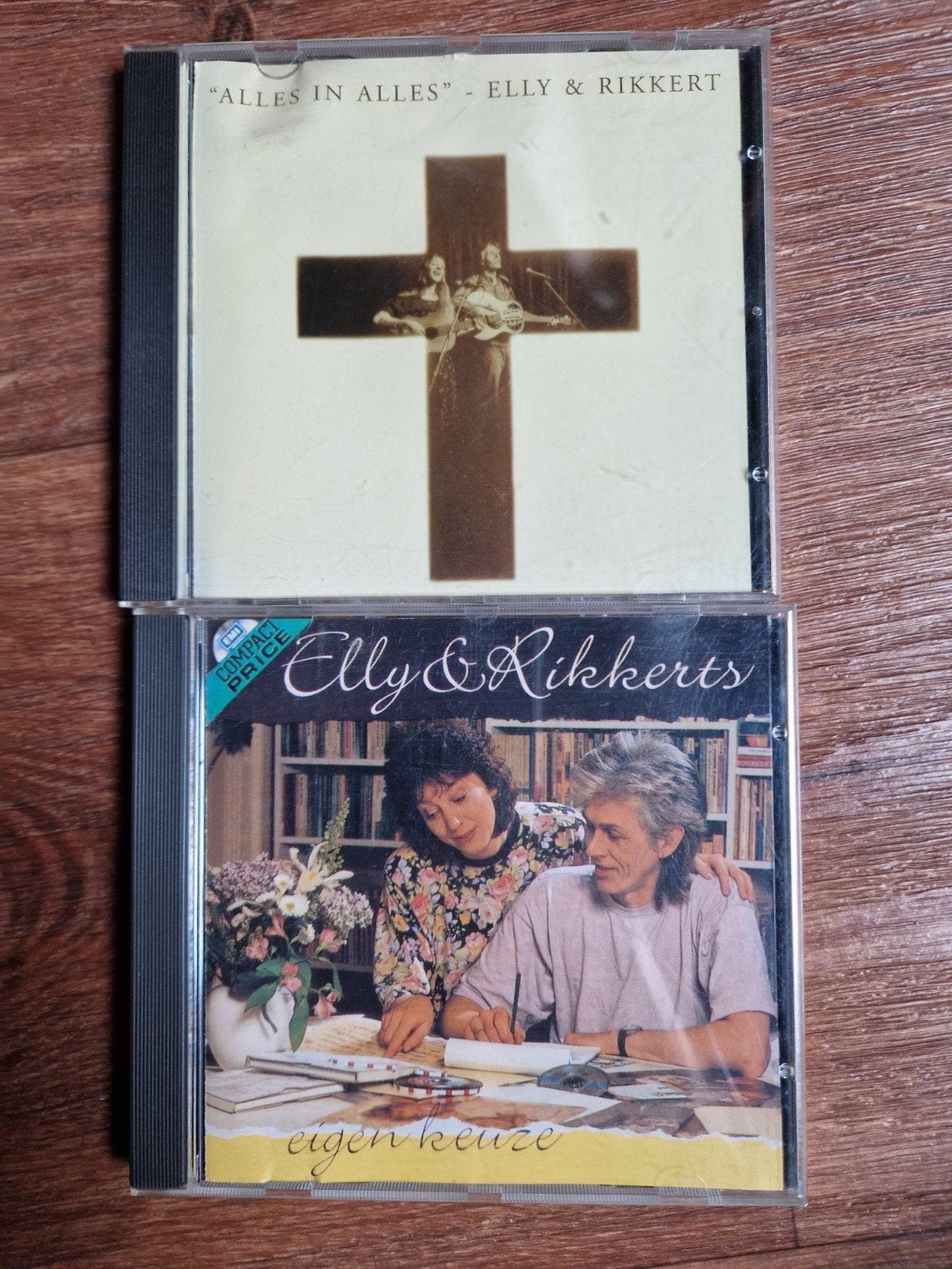 Elly & Rikkert CD's: "Alles in Alles" & "Eigen Keuze", Cd's en Dvd's, Gospel, Ophalen of Verzenden, Zo goed als nieuw, Inclusief doosje
