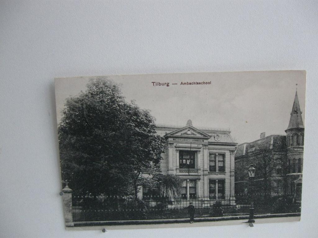 9779 TILBURG, Ambachtssschool 24-09-1909, Verzenden, Voor 1920, Noord-Brabant