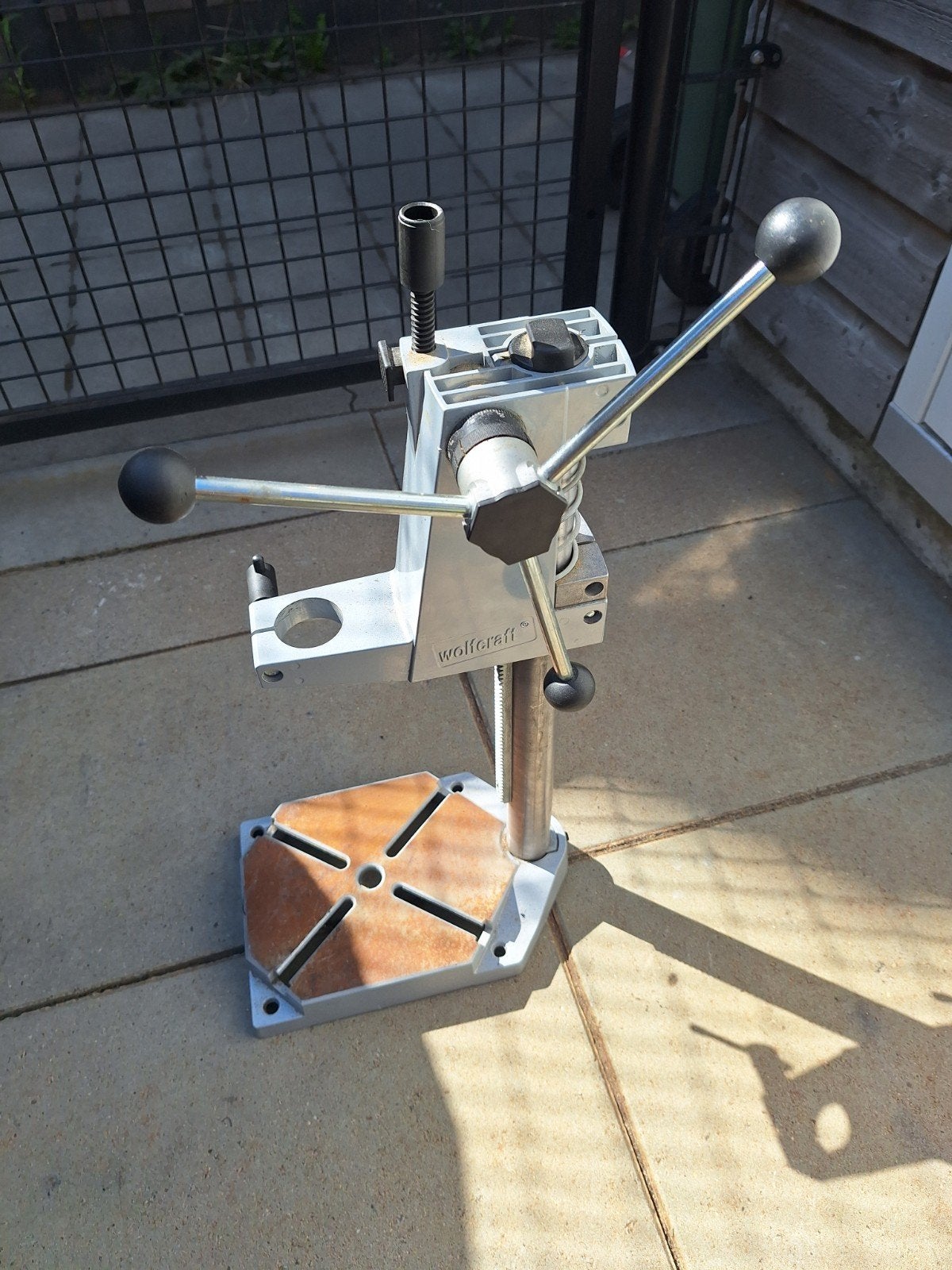 Wolfcraft professionele boorstandaard / boorkolom, Ophalen, Zo goed als nieuw, Kolomboormachine