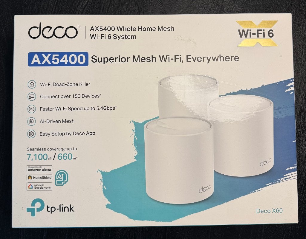 TP-Link Deco X60 AX5400, Computers en Software, Ophalen of Verzenden, Gebruikt, TP-Link Deco