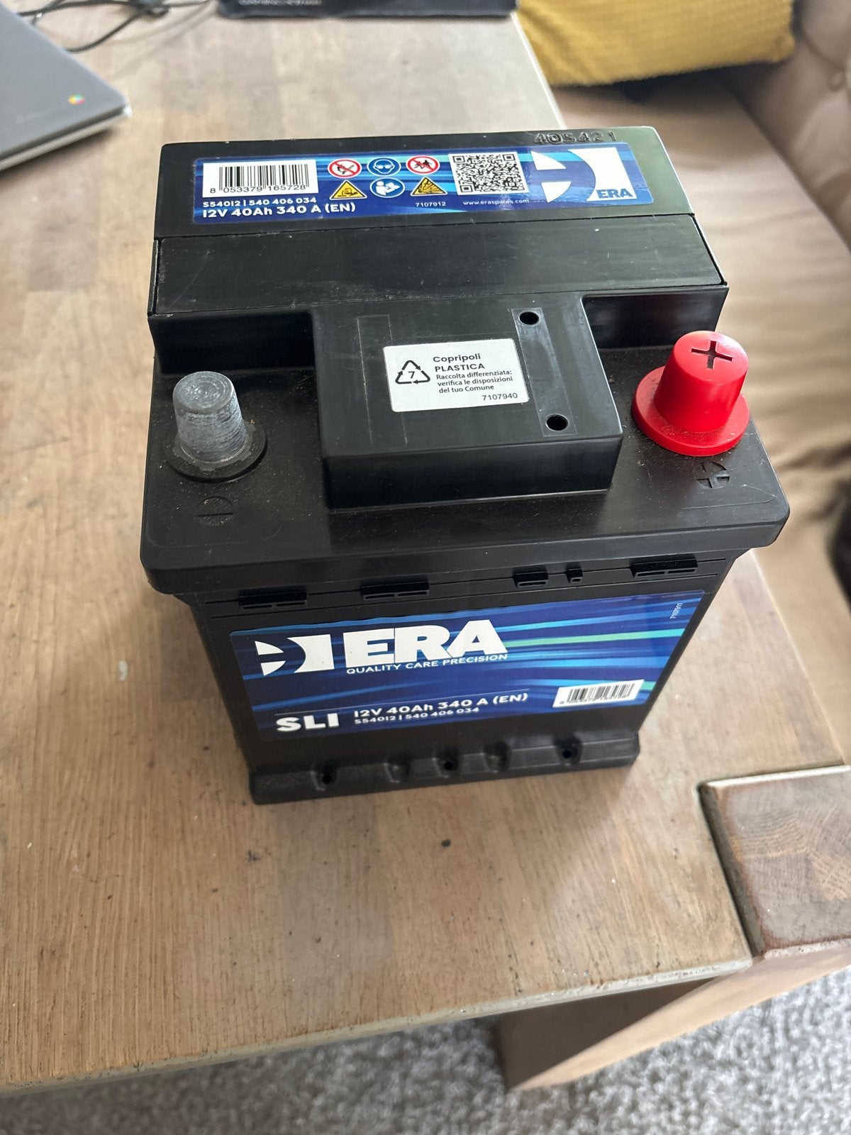 ERA SLI 12V 40Ah 340A Auto Accu, Ophalen of Verzenden, Nieuw