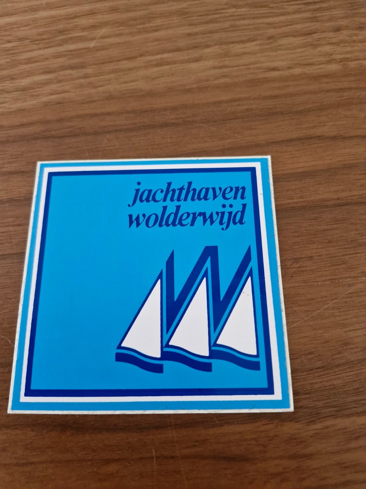8637 Sticker Jachthaven Wolderwijd, Ophalen of Verzenden