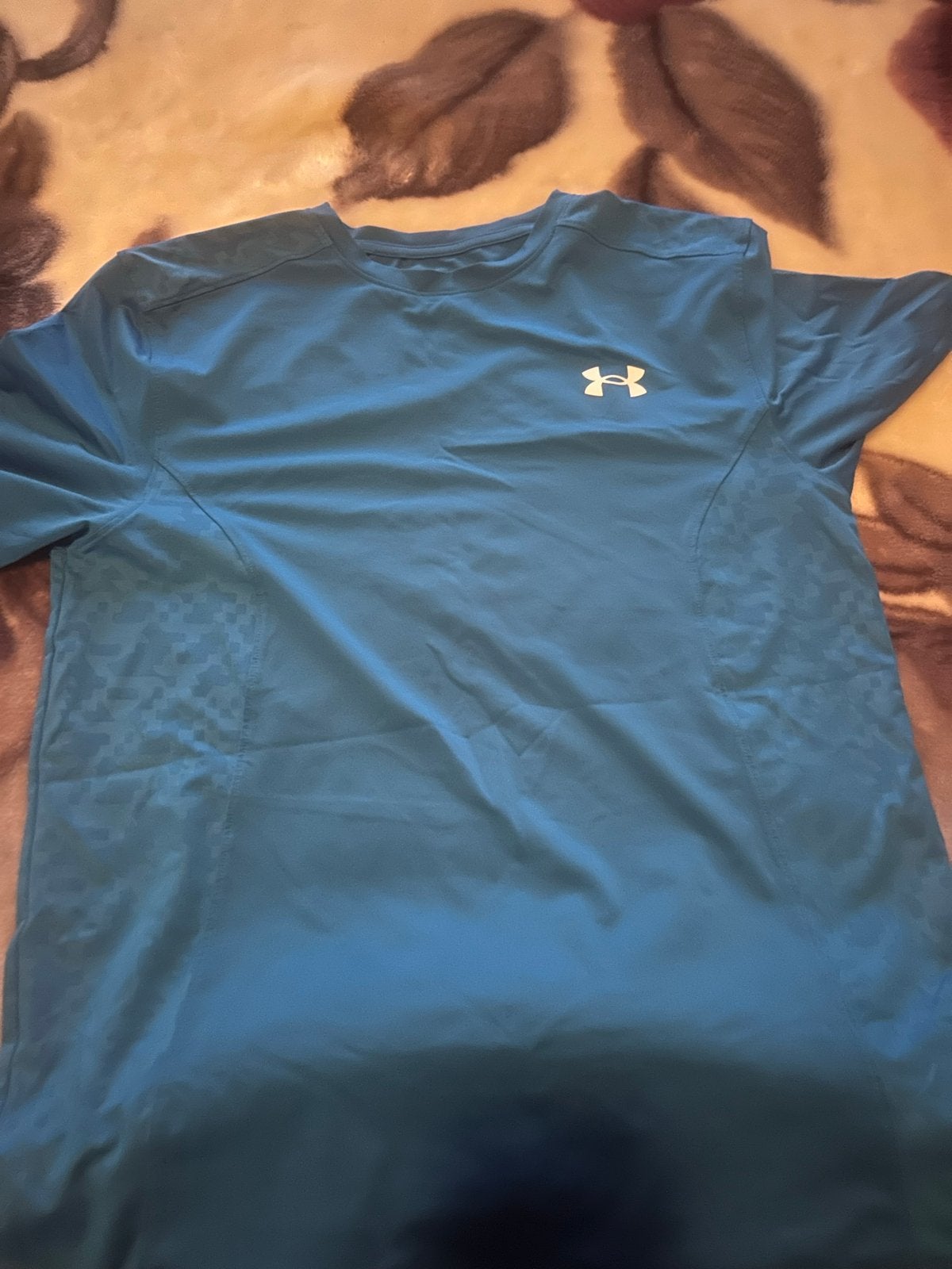 Under Armour The Tech Tee T-shirt - Zo goed als nieuw, Ophalen of Verzenden, Zo goed als nieuw, Overige maten, Blauw