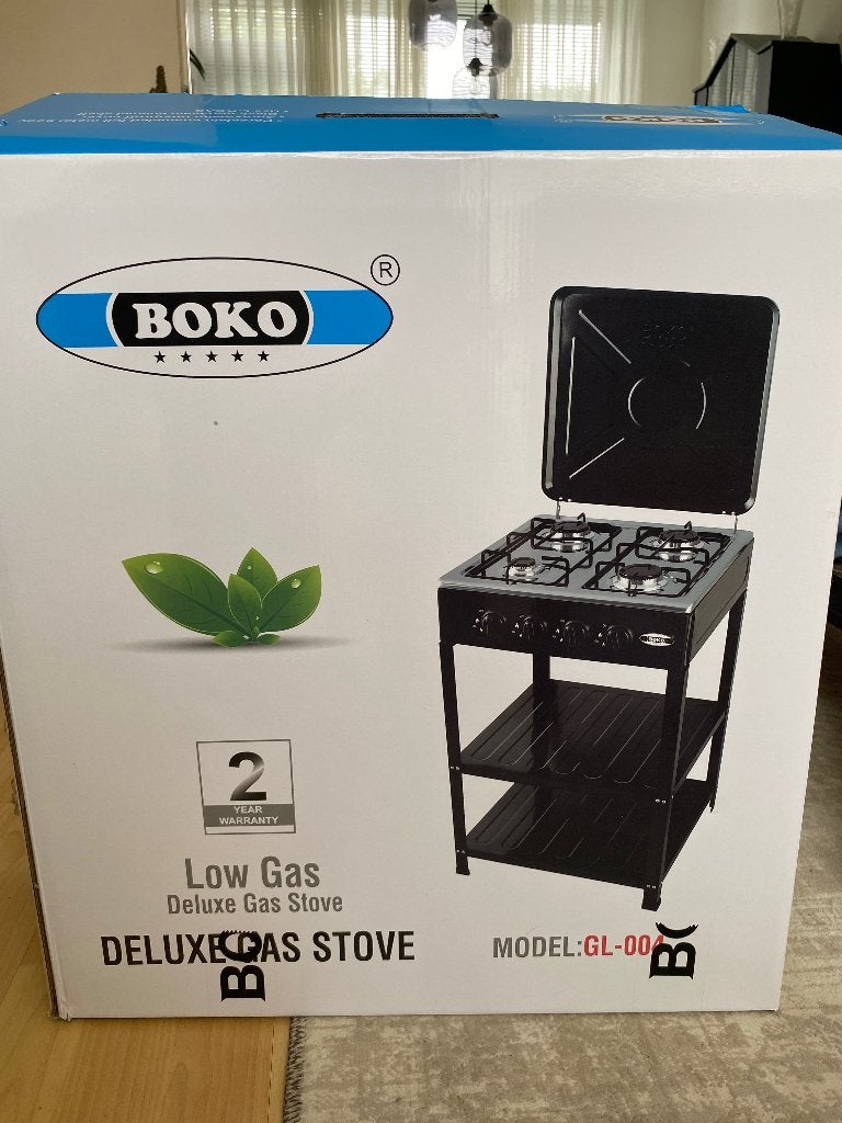 boko Deluxe Gas Stove Model GL -004, Caravans en Kamperen, Kampeeraccessoires, Ophalen, Nieuw