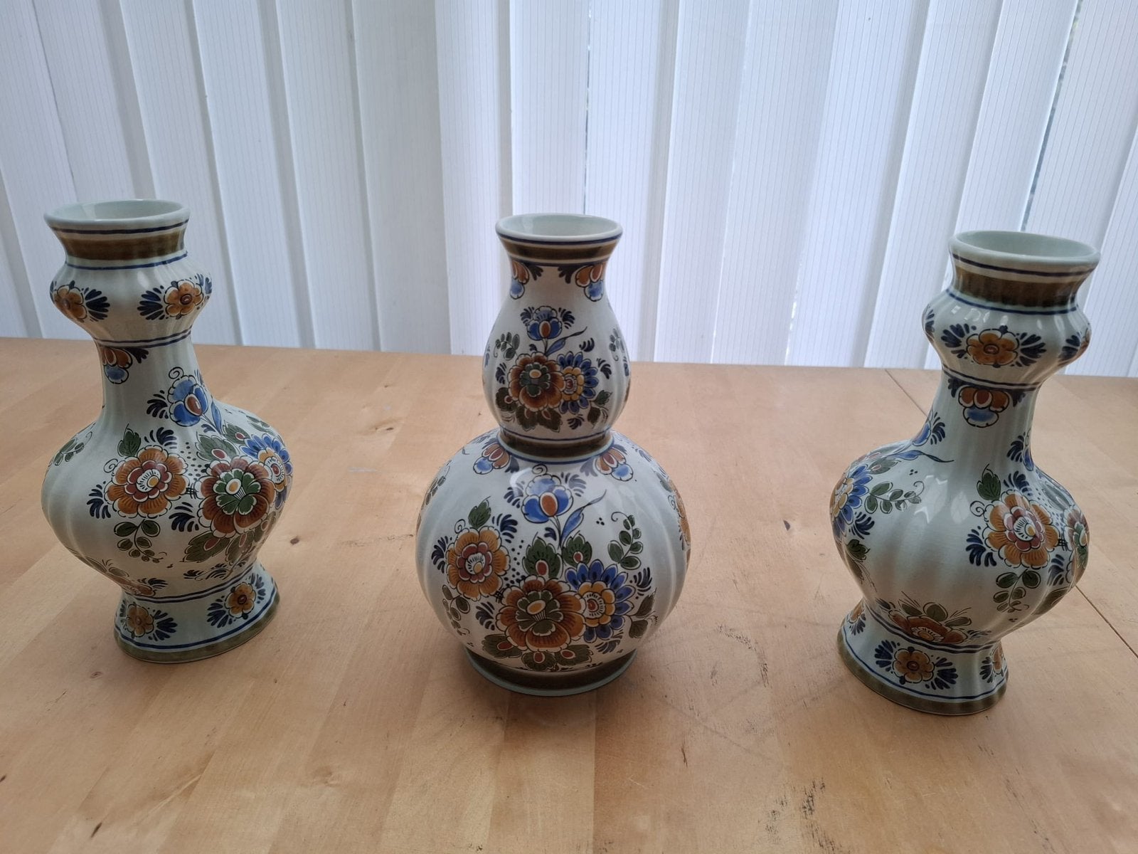 Unieke Delftse vazen antiek porseleyne uit opa’s collectie, Antiek en Kunst, Antiek | Vazen, Ophalen of Verzenden