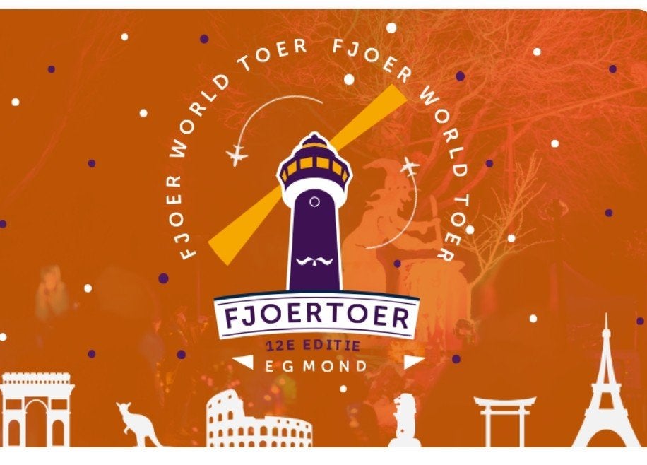2 kaarten voor de Fjoertoer Egmond aan Zee 12 km, Twee personen