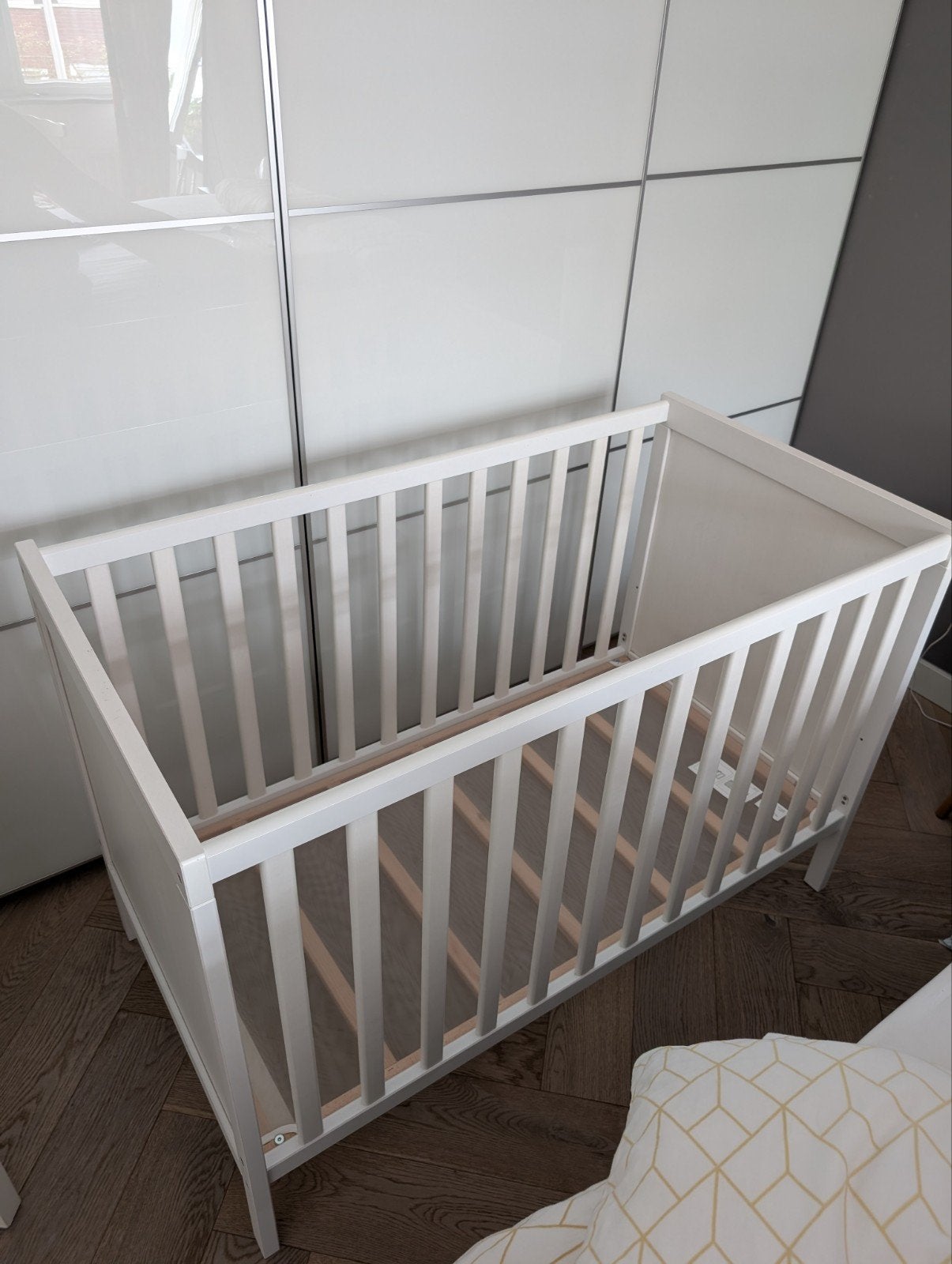 Ikea Sundvik Ledikant - Wit 60x120, Ophalen, Gebruikt, Ledikant