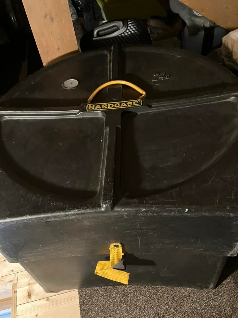 Hardcase 24 inch Turkish hi hat en meer!!, Huis en Inrichting, Woonaccessoires | Kisten, Zo goed als nieuw, Minder dan 50 cm, Ophalen of Verzenden