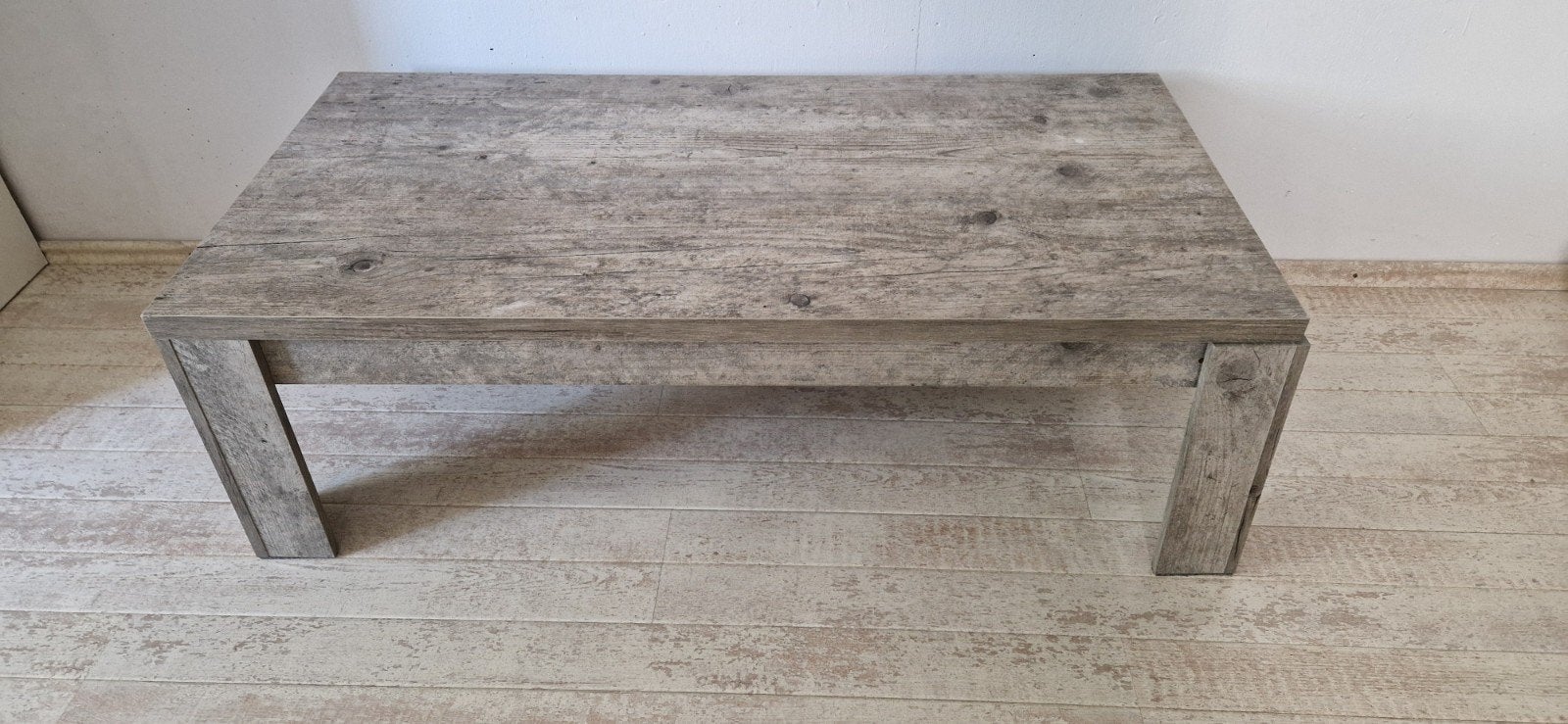 Salontafel betonlook 120x60x38, Ophalen, Gebruikt, 100 tot 150 cm, 50 tot 100 cm
