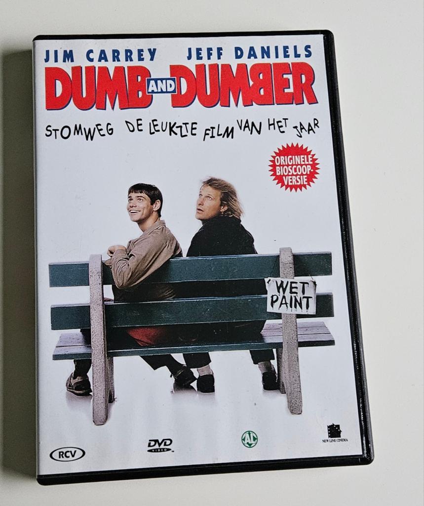 Dumb and Dumber (1995) - Komedie, Cd's en Dvd's, Alle leeftijden, Ophalen of Verzenden, Zo goed als nieuw, Overige genres