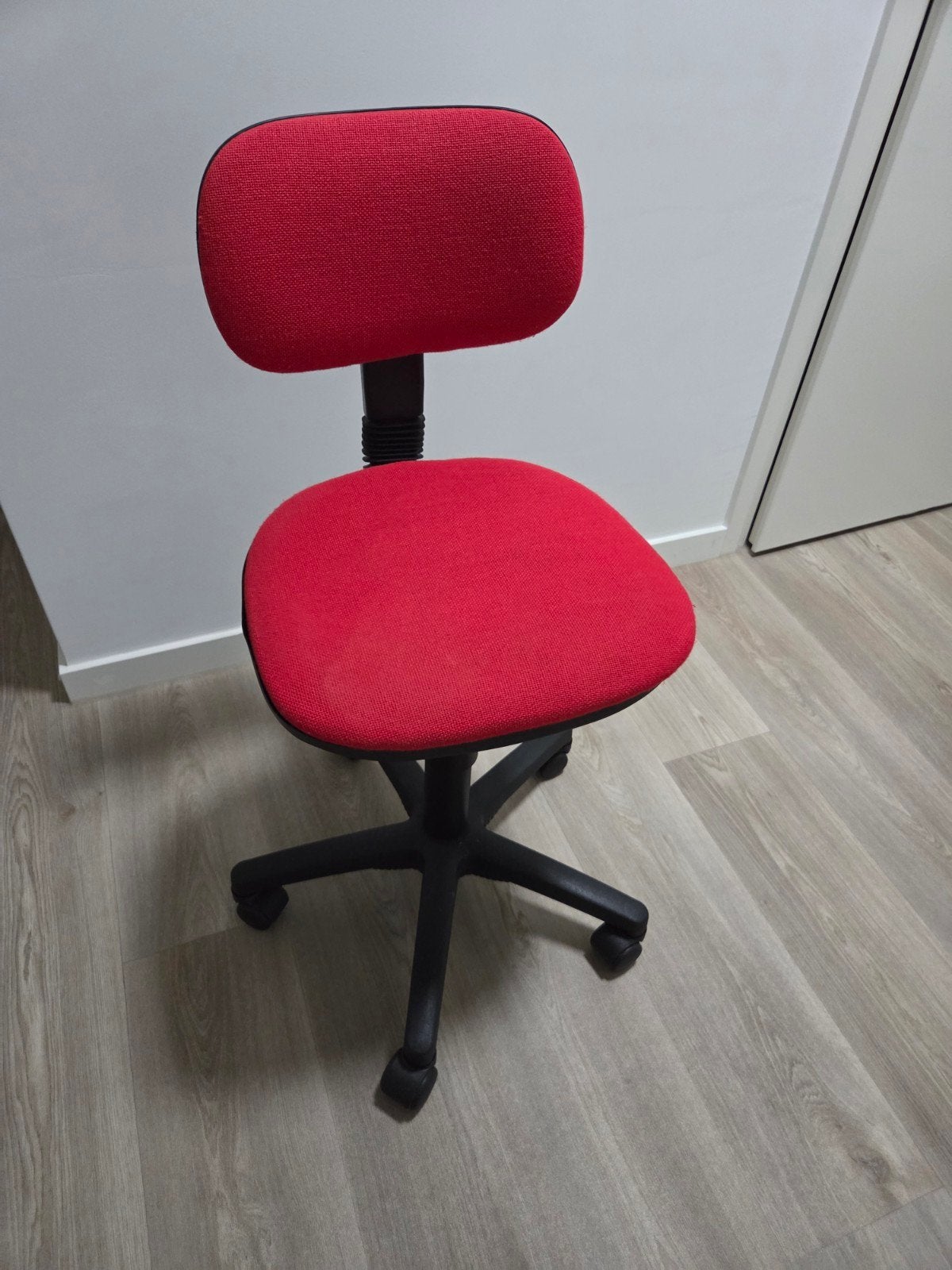 Rode bureaustoel, Ophalen, Gebruikt, Rood, Bureaustoel