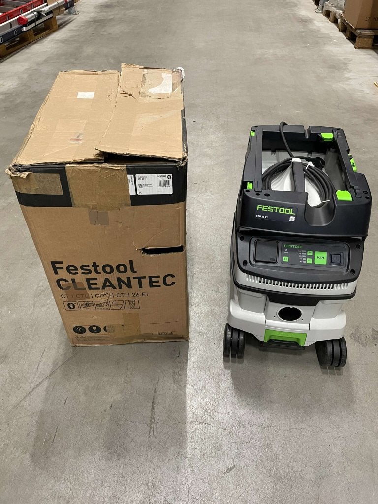 Festool CTH 26 EI Bouwstofzuiger - 1000W - H-klasse - 26L, Niet ingevuld, Overige typen, Niet ingevuld, Nieuw