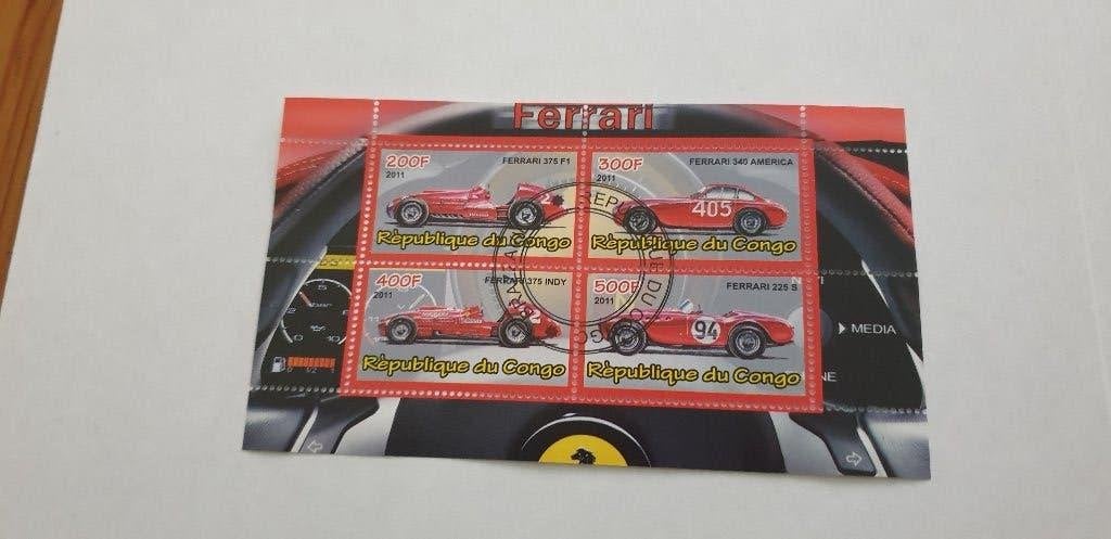 5299 congo ferrari   375 F1 - 375 indy - 225 s - 340 america, Verzenden, Overige landen