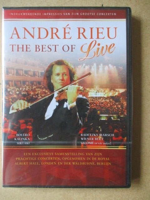 ad000404 andre rieu dvd, Alle leeftijden, Ophalen, Zo goed als nieuw