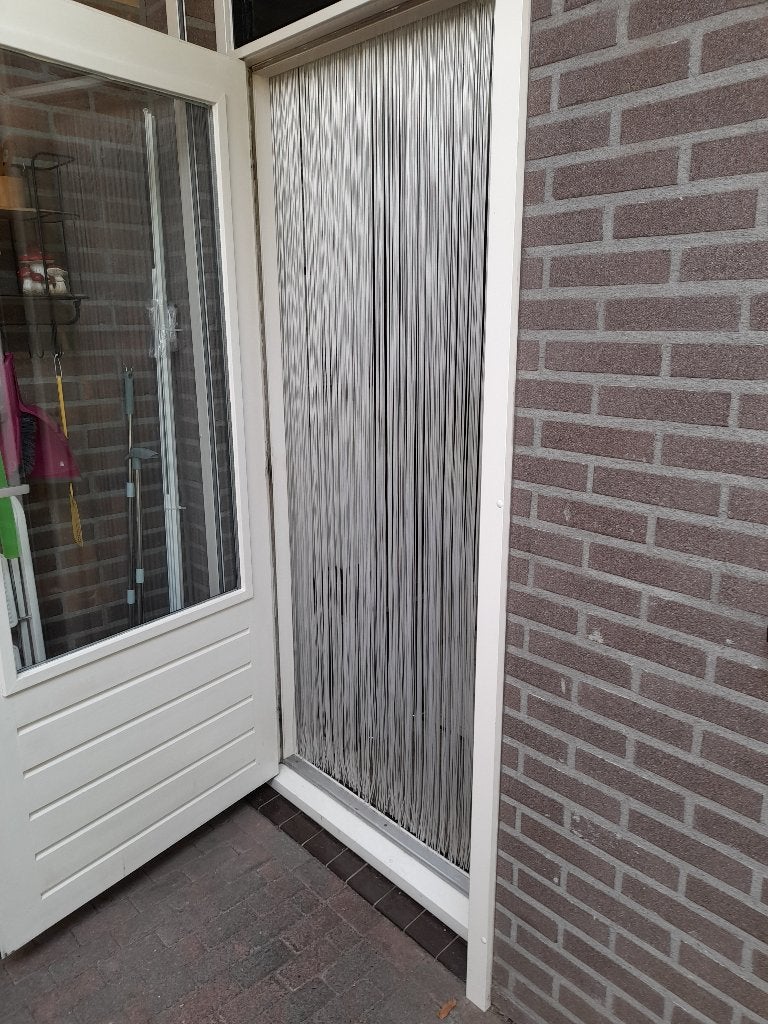 horgordijn, Ophalen, Kunststof, Gebruikt, 80 tot 100 cm