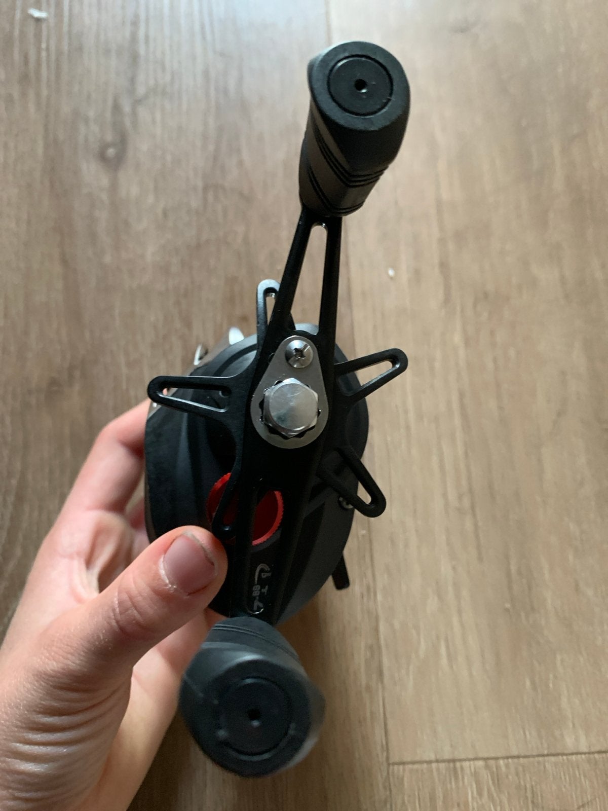 Lizard LK201 Baitcaster Molen - Zo goed als nieuw, Ophalen of Verzenden, Nieuw, Molen