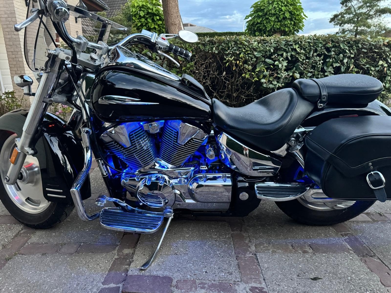 Honda VTX 1300 R Chopper - Zeer Goed Onderhouden, 2 cilinders, Occasion, LED Verlichting, Chopper