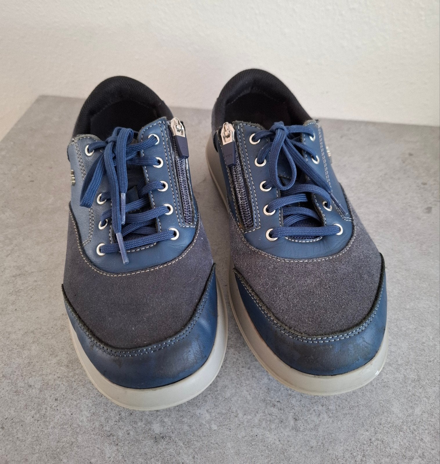 Zeer mooie Kybun Aarau leren schoenen.  Maat 39 2/3, Kleding | Dames, Blauw, Overige typen, Ophalen of Verzenden, Zo goed als nieuw
