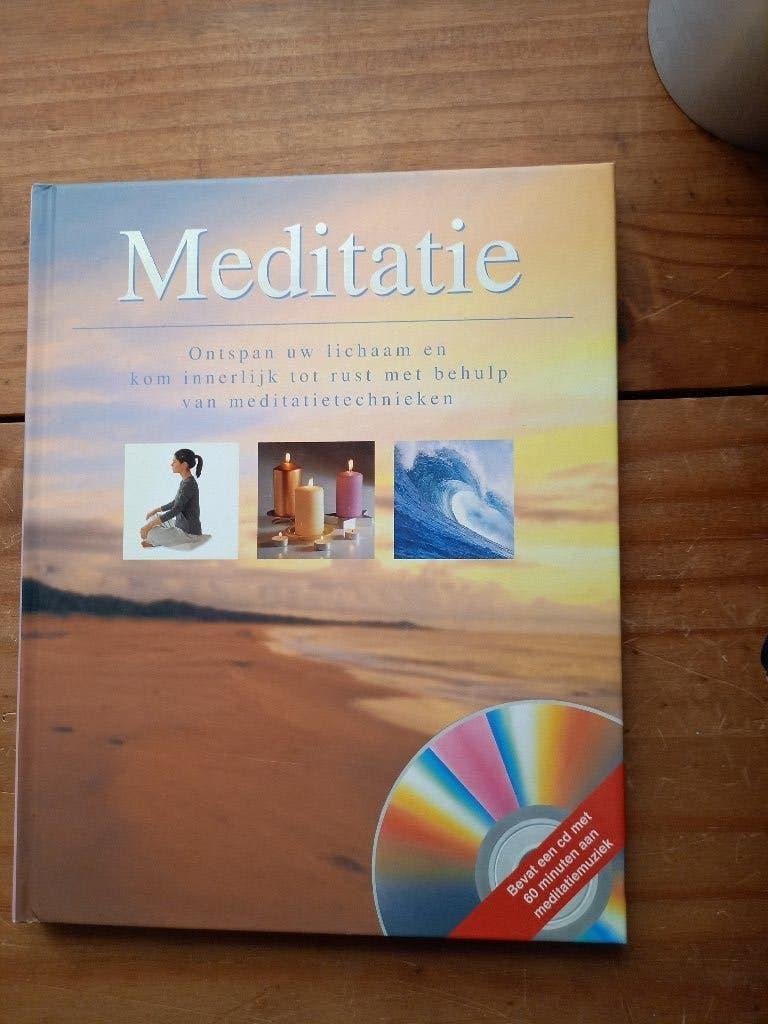 Meditatie met CD, Verzenden, Zo goed als nieuw, Meditatie of Yoga, Instructieboek