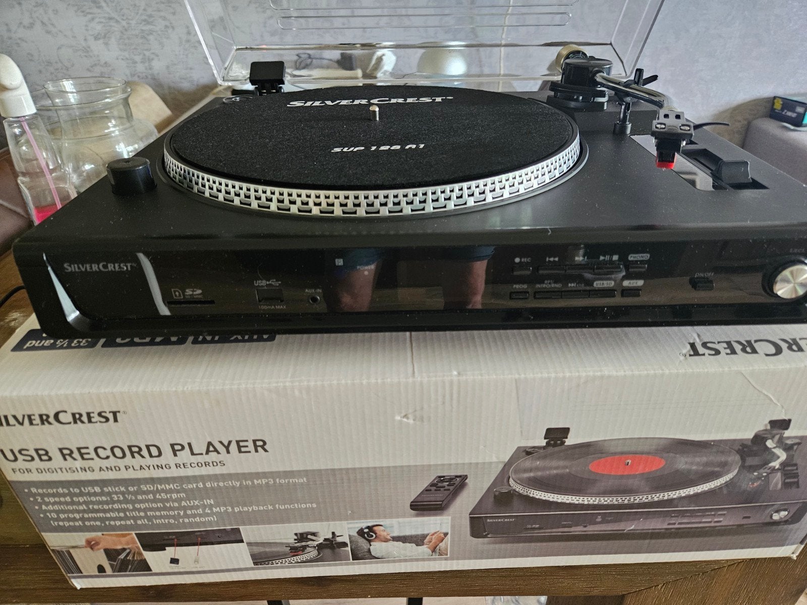 silvercrest platen speler, Ophalen, Nieuw, Draaitafel, Overige merken