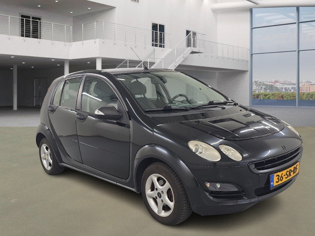 Smart Forfour 1.0 Spring Edition III, Auto's, Smart, Voorwielaandrijving, ForFour, Zwart, Origineel Nederlands
