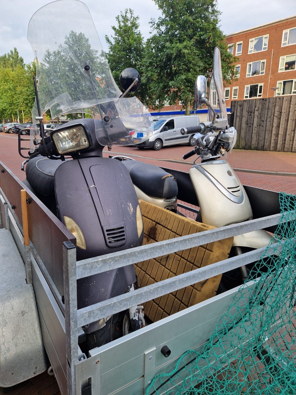 Sym en La Souris scooters voor loop of sloop, Ophalen, Gebruikt, Overige typen
