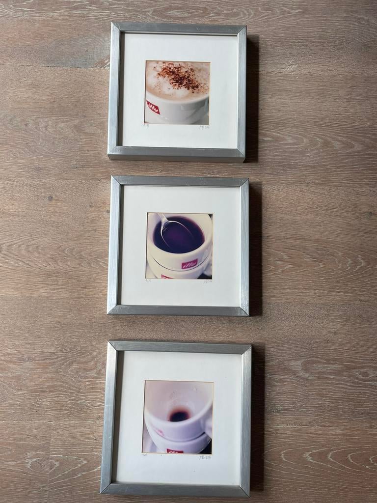 Fotoserie Illy café, Minder dan 50 cm, Oorspronkelijke maker, Ophalen of Verzenden, Zo goed als nieuw