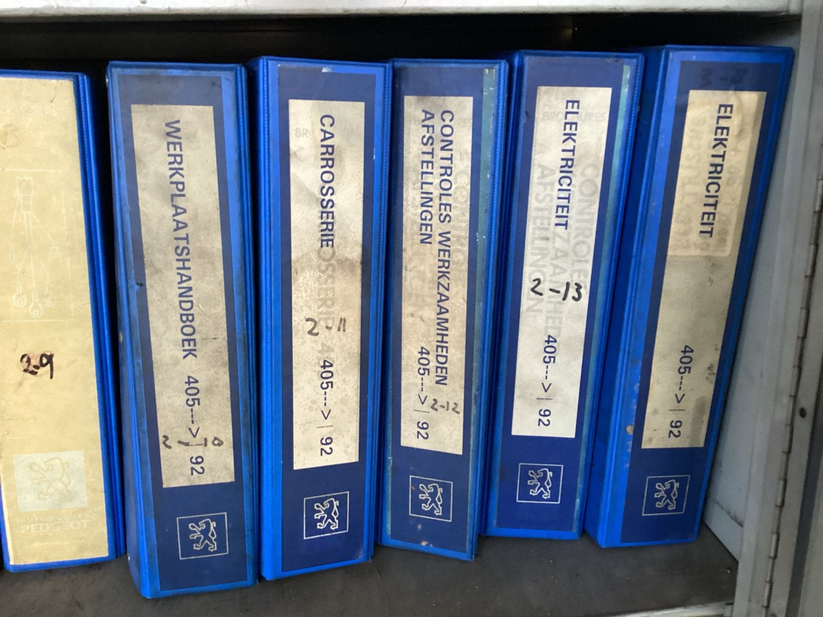 Werkplaatshandboeken Peugeot 405 (tot model 1992), Auto diversen, Handleidingen en Instructieboekjes, Ophalen of Verzenden
